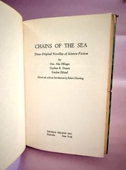 Chains of the Sea by Geo Alec Effinger 1973 1st Print Sci-Fi RARE HC DJ