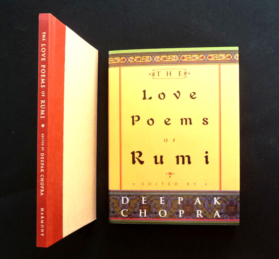 The Love Poems of RUMI • Jalal al-Din Rumi • LIKE NEW • Hardcover & Jacket