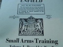 WW2 British Small Arms Enfield Rifle Manual 1942 English Translation 44 Pages