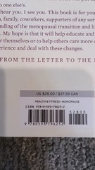 The New Menopause Mary Claire Haver Hardcover (2024) [VG]