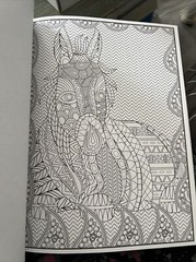 Cra-Z-art Timeless Creations Coloring Book, Wild at Heart, 64 pages