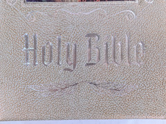 Vintage Holy Bible King James Version Red Letter Heirloom Bible Publishers 1971