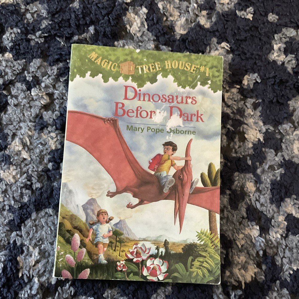 Magic Tree House Dinosaurs Before Dark PB Mary Pope Osborne Sal Murdocca 1992