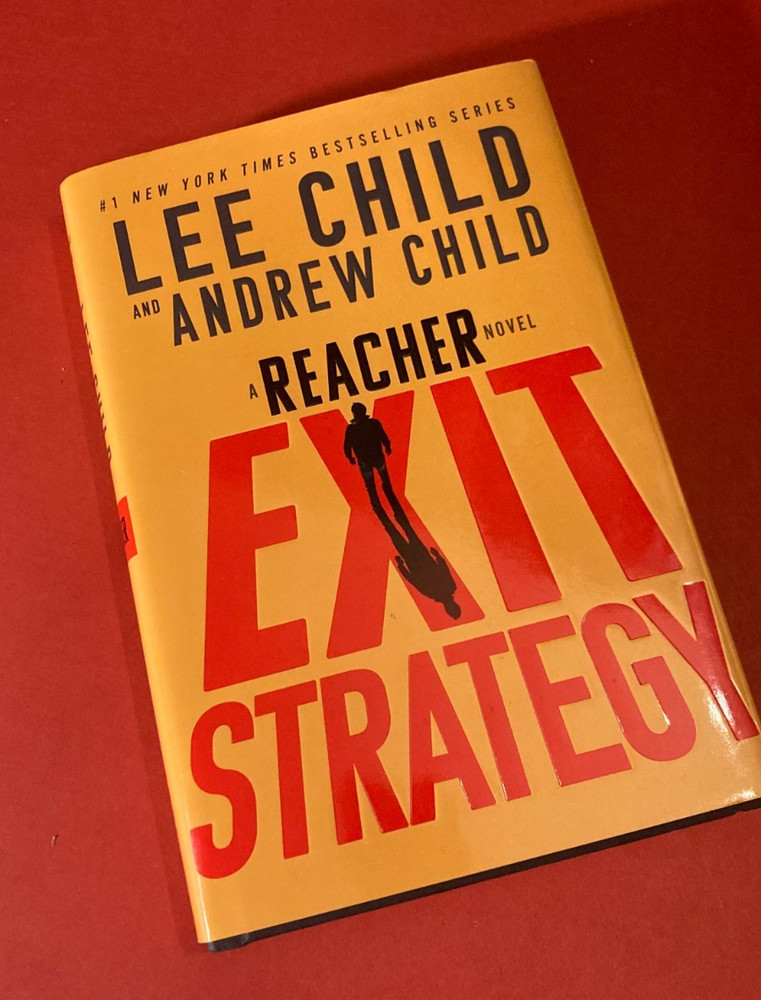 Exit Strategy: A Reacher Novel by Lee Child – Hardcover Book with Jacket