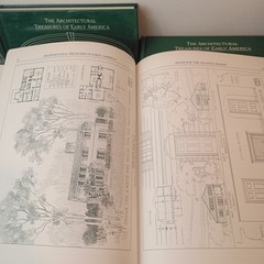 The Architectural Treasures of Early America Set 16 Volumes Mullins HC 1987