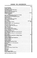 1915 Government House Vintage Cook Book 120 Pages
