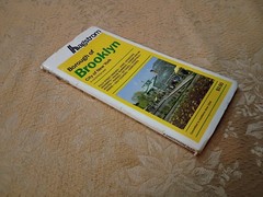 Hagstrom Borough of Brooklyn City of New York Street Map Folded Vintage Book