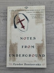 Notes from Underground; Fyodor Dostoevsky – PB/VG+
