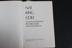 Nat King Cole Maria Cole 1971 Biography Music Jazz Singer William Morrow