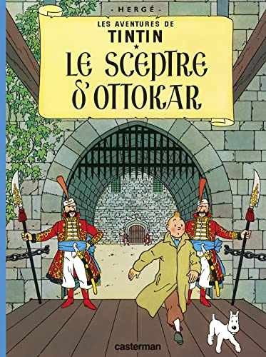 Les Aventures de Tintin, Le Sceptre D Ottokar – Hardcover, by Herge – Acceptable