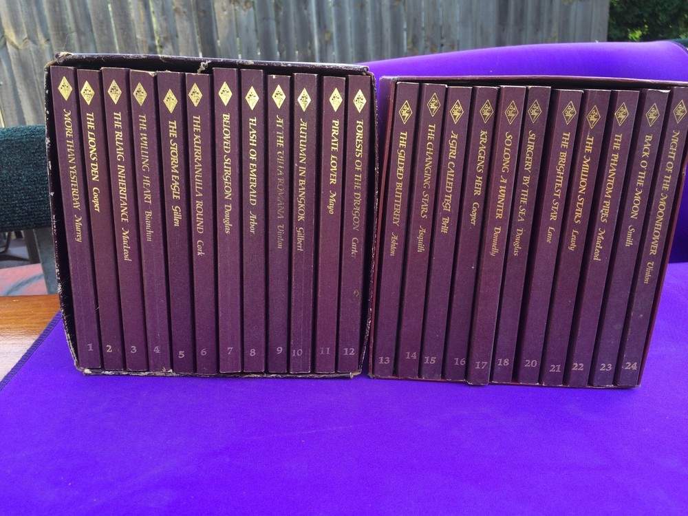 HARLEQUIN PREMIERE EDITIONS ROMANCE NOVEL BOOKS 2 BOX SETS 1-12,13-24 No 19
