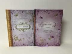 Women’s Devotional Bible & Bible Study Journal Gift Set 2012 KJV Hardcover