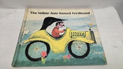 VTG The Yellow Auto Named Ferdinand Hardcover Book By Janosch 1973 Ex-Library