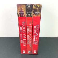 The Witcher Book Box Set: Blood Of Elves Time Of Contempt Baptism Of Fire Sealed