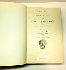 American Indian Ethnology Fourteenth 14th Annual Report 1892 -1893 Part I