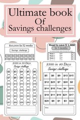 Ultimate Book of Savings Challenges: 120 Pages Savings Tracker Journal| $500…