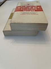 The Oxford History of the American People Samuel Eliot Morison 1972 Vol 1 Vol 2
