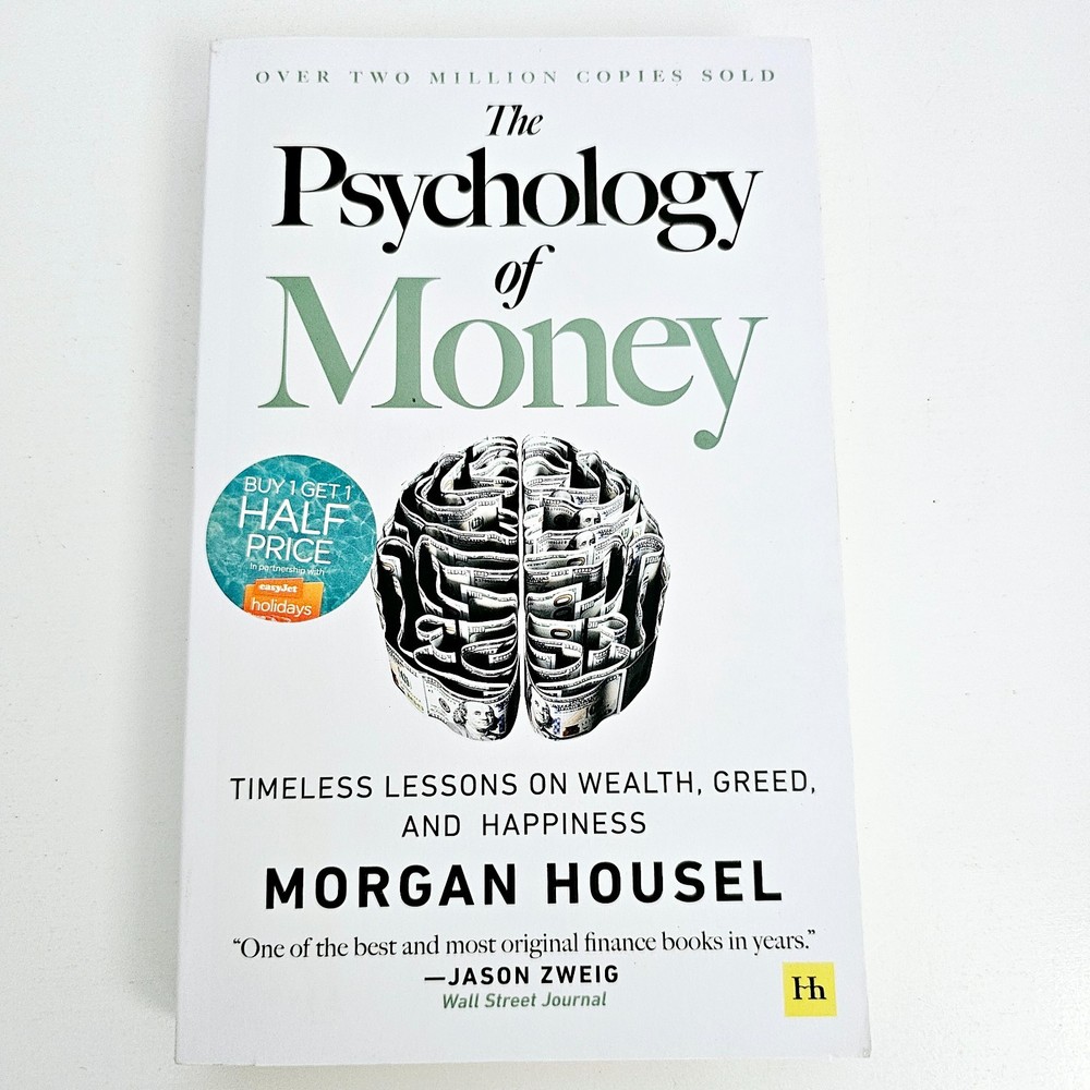The Psychology of Money Morgan Housel PB Wealth Behaviour Finance Free Postage