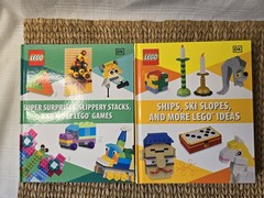 Lot of 7 DK Lego Bulding, Creating, Imagination Books Kids Beginners EUC
