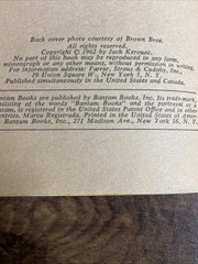 1963 – Jack Kerouac 'Big Sur’ paperback PB 1st Bantam Books Printing