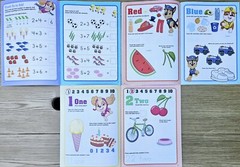 Paw Patrol Pre-K Workbook set of 6 Brand New
