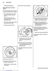 STIHL BR 500 550 600 Backpack Blower Service Manual 2009 – WIRE BOUND – COVERS
