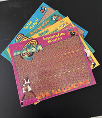 Lot Of 4 Space Jam Books Eye Illusions Michael Jordan Looney Tunes