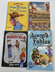 Lot of 20 Chapter Books Graphic Novels Kids Mixed Lot Acceptable Condition