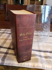 Zondervan Holy Bible 1611 King James Version (KJV) Hardcover 400th Anniv