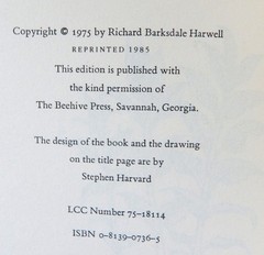THE MINT JULEP RICHARD HARWELL 1975 SC recipe history ceremony Kentucky Derby