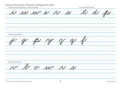 School Zone Cursive Writing Workbook: 32 Pages, 3rd Grade, 4th Grade,…