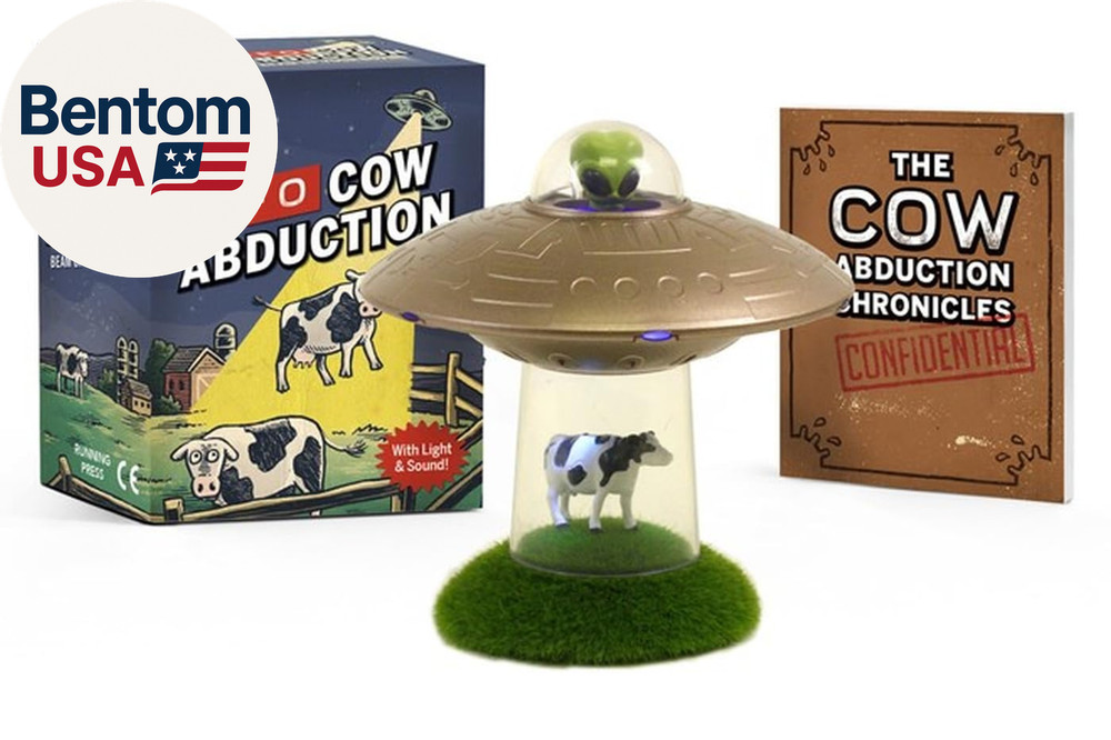 UFO Cow Abduction: Beam up Your Bovine (With Light and Sound!) (RP Minis)