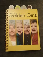 NEW – Golden Girls Spiral Spiral Notebook with Bookmarks – 96 Pages