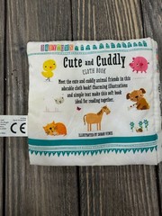 Baby Town Cute & Cuddly Cloth Book With Animal Illustrations For Infants & Toddl