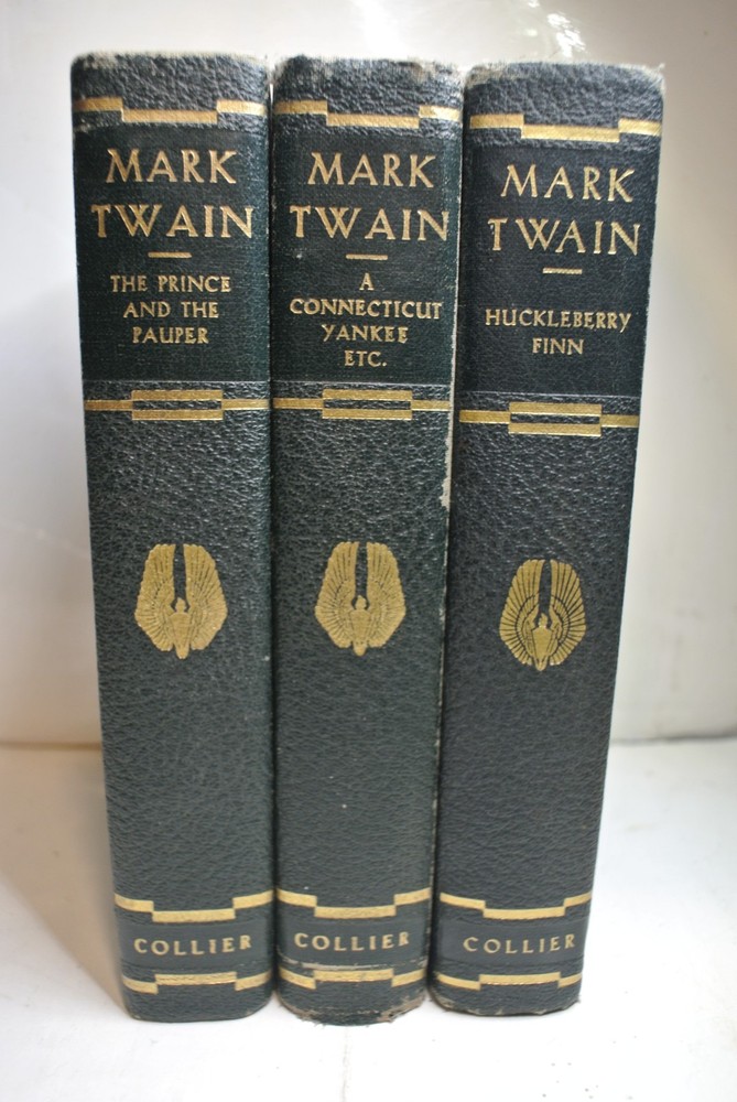 3 Mark Twain Collier 1917-1921 – Huck Finn, Connecticut Yankee, Prince & Pauper