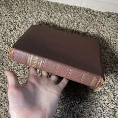 Thompson Chain Reference Bible KJV Kirkbride Morocco Leather 3rd Improved 1957