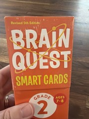 Brain Quest 2nd Grade Smart Cards Revised 5th Edition Learning Q&A New/Sealed
