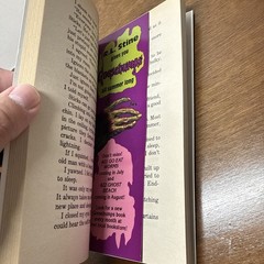 Goosebumps Scarecrow Walks At Midnight TRUE 1st Print Bookmark R.L. Stine #20