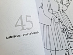 Book Club -Coloring Book From Best-Selling Colouring Heaven Collection-48 Prints