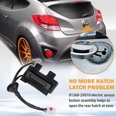 Veloster 2012-2017 Trunk Hatch Lock Release Switch Latch Button #81260-2V010