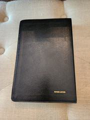 Prophecy Study Bible John Hagee Ministries NKJV Black Bonded Leather 1997