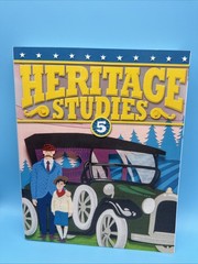 Bob Jones Heritage Studies 5 History Set- Text, Test, Activities, Key & Teacher