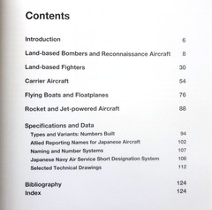 Japanese Aircraft of World War II 1937-1945 Fighters Bombers Seaplanes WWII