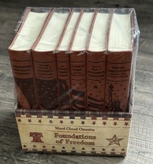 Foundations of Freedom Softcover 6 Book Box Set Faux Leather Constitution