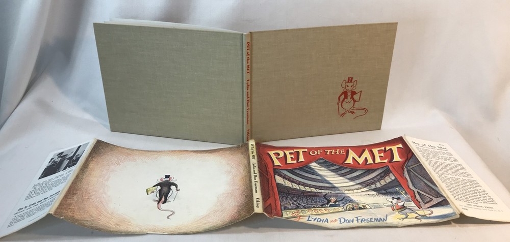 Pet of the Met by Don Freeman 1962 w/ Dust Jacket