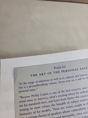 Art of the Personal Essay, The by Lopate, Phillip