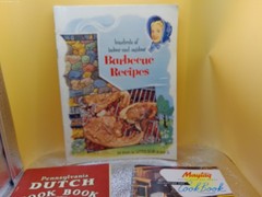 Pennsylvania Dutch Blue Bonnet Barbecue Maytag cookbook lot 3 vint 1930s 1960s