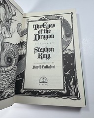 The Eyes of the Dragon by Stephen King 1987 Viking Book Club Edition (?) Exc Cd!