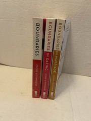 Dr. Henry Cloud Boundaries Lot Of 3 Trade Paperback Mixed Titles & Years