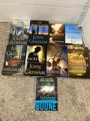 Lot of 9 John Grisham Hardcover Thriller Books ALL 1ST EDITIONS